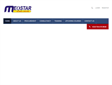 Tablet Screenshot of meqstarglobal.com